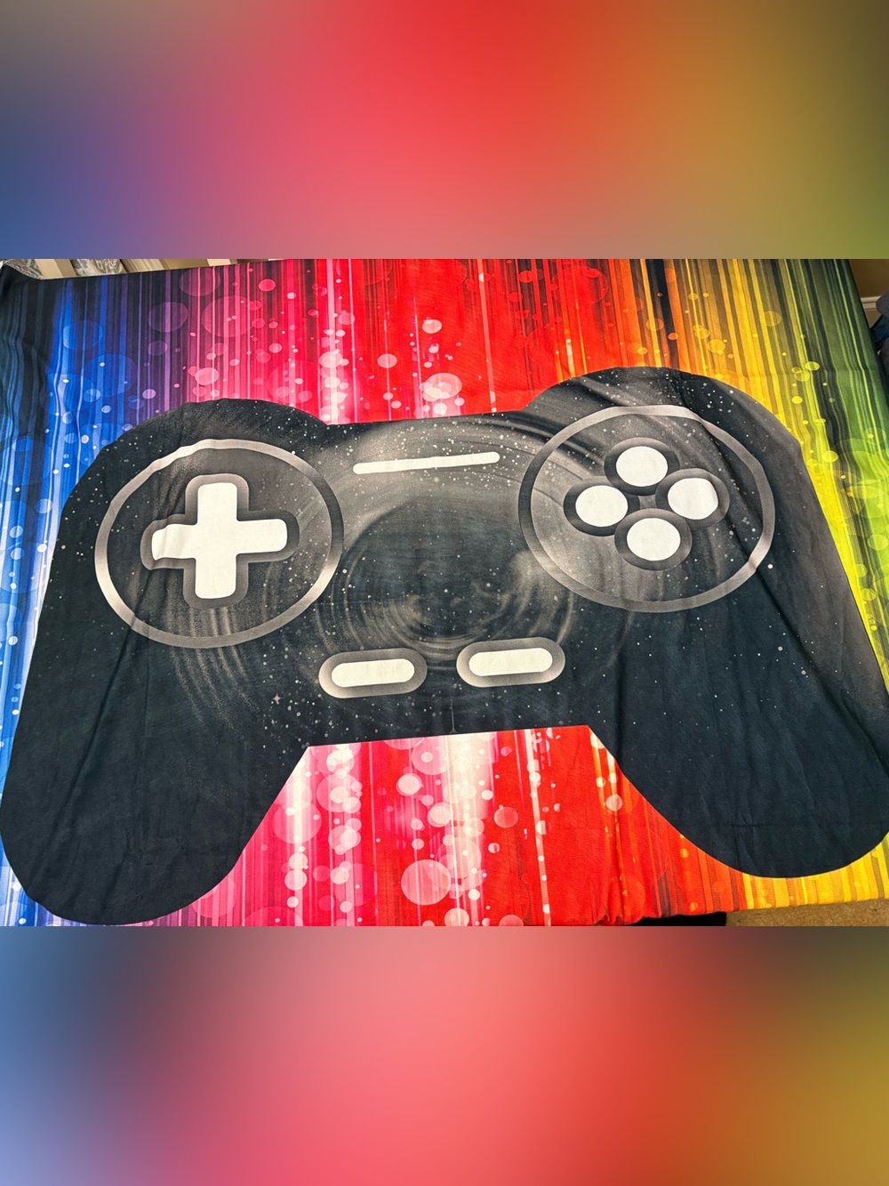 Video Game Controller Tapestry Wall Art - Gaming Decor